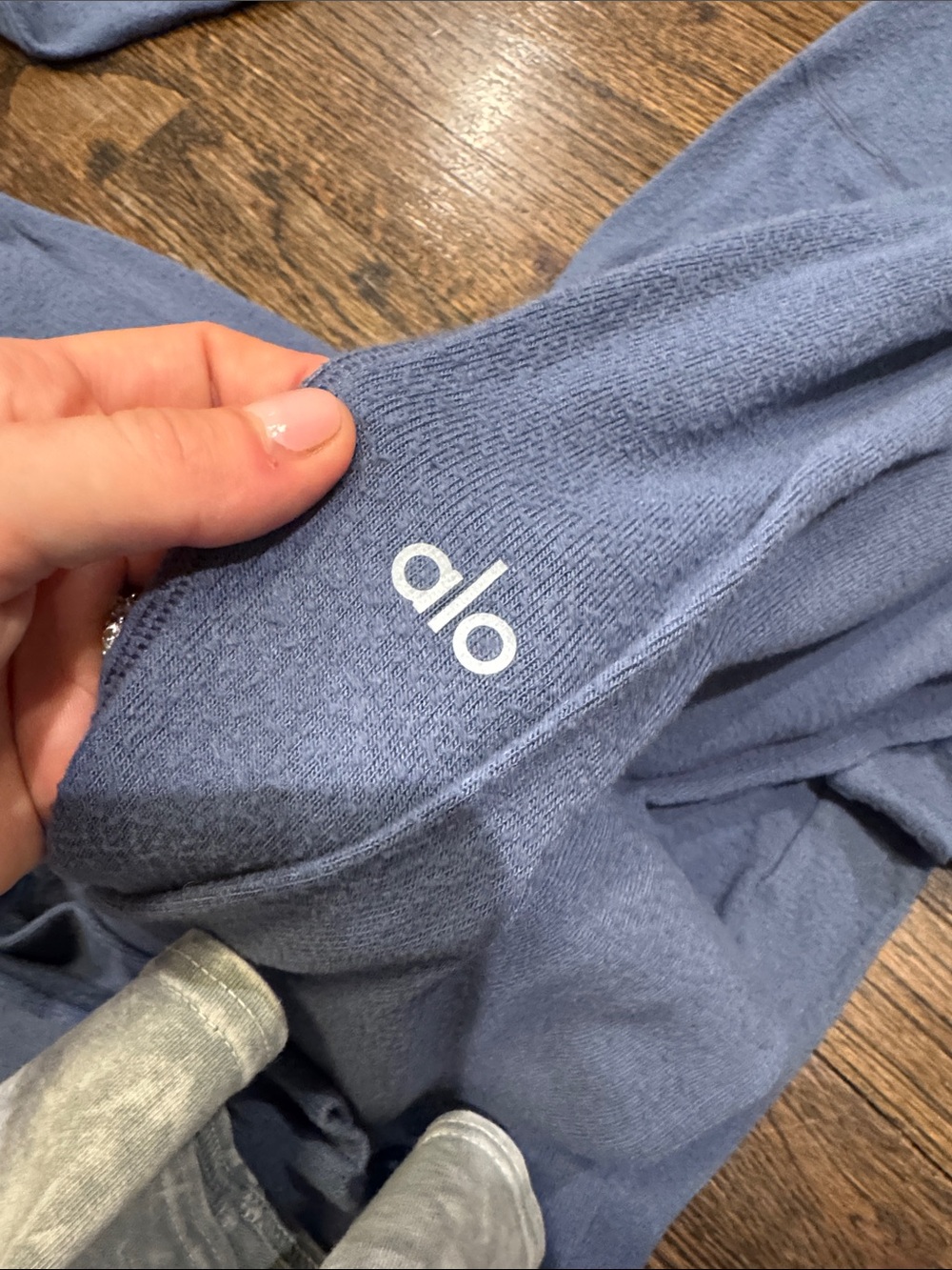 Women's Slate blue jogger set - Picture 3 of 3